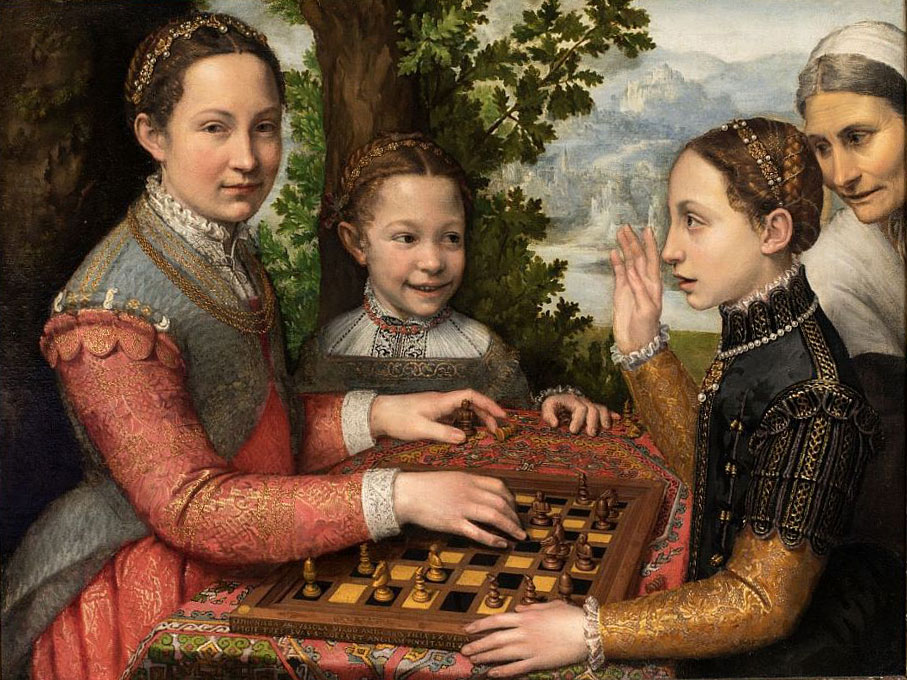 Sofonisba Angosciola, "The Game of Chess."